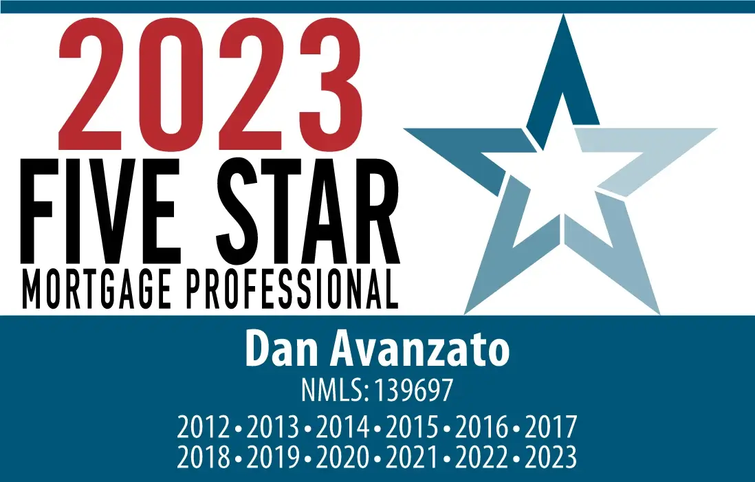 Norstar Mortgae Inc 2023 Five Star Mrotgage Professional Dan Avanzato